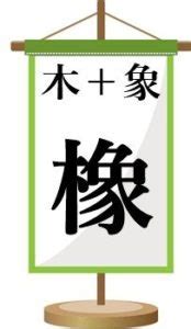 象木|木＋象の漢字「橡」！読み方や意味などを一発チェック